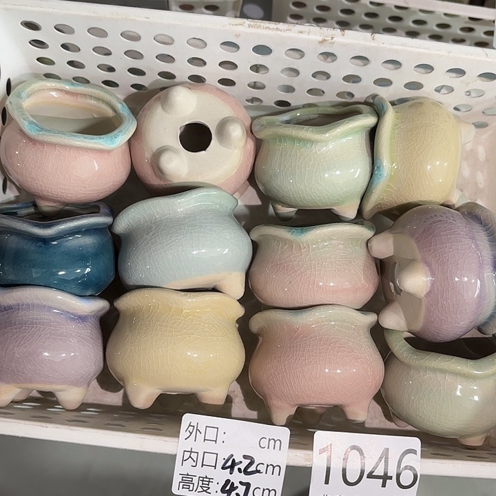 红陶量货｜口高深浅搭配发12