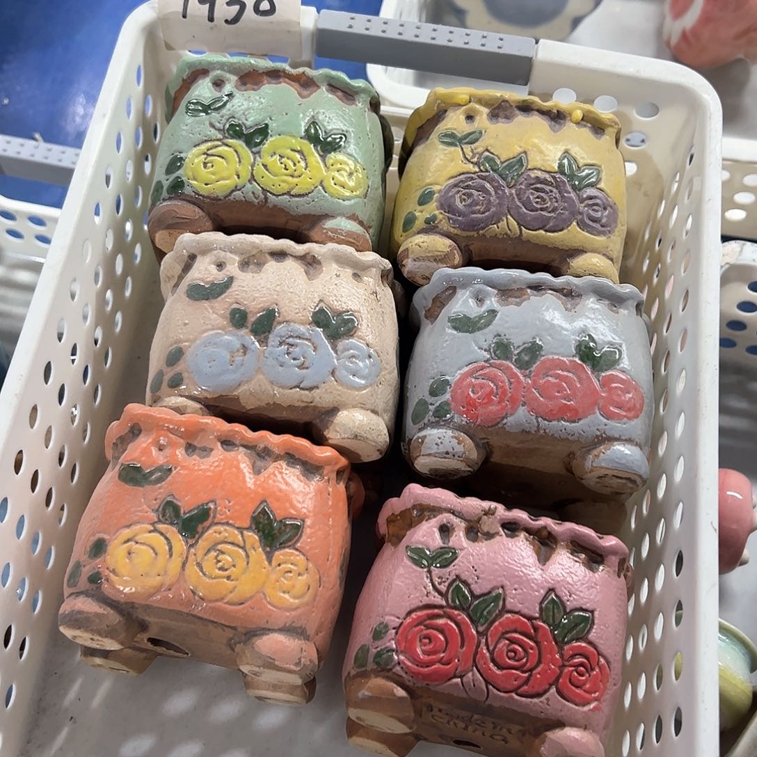 陶瓷多肉小花盆@@1930