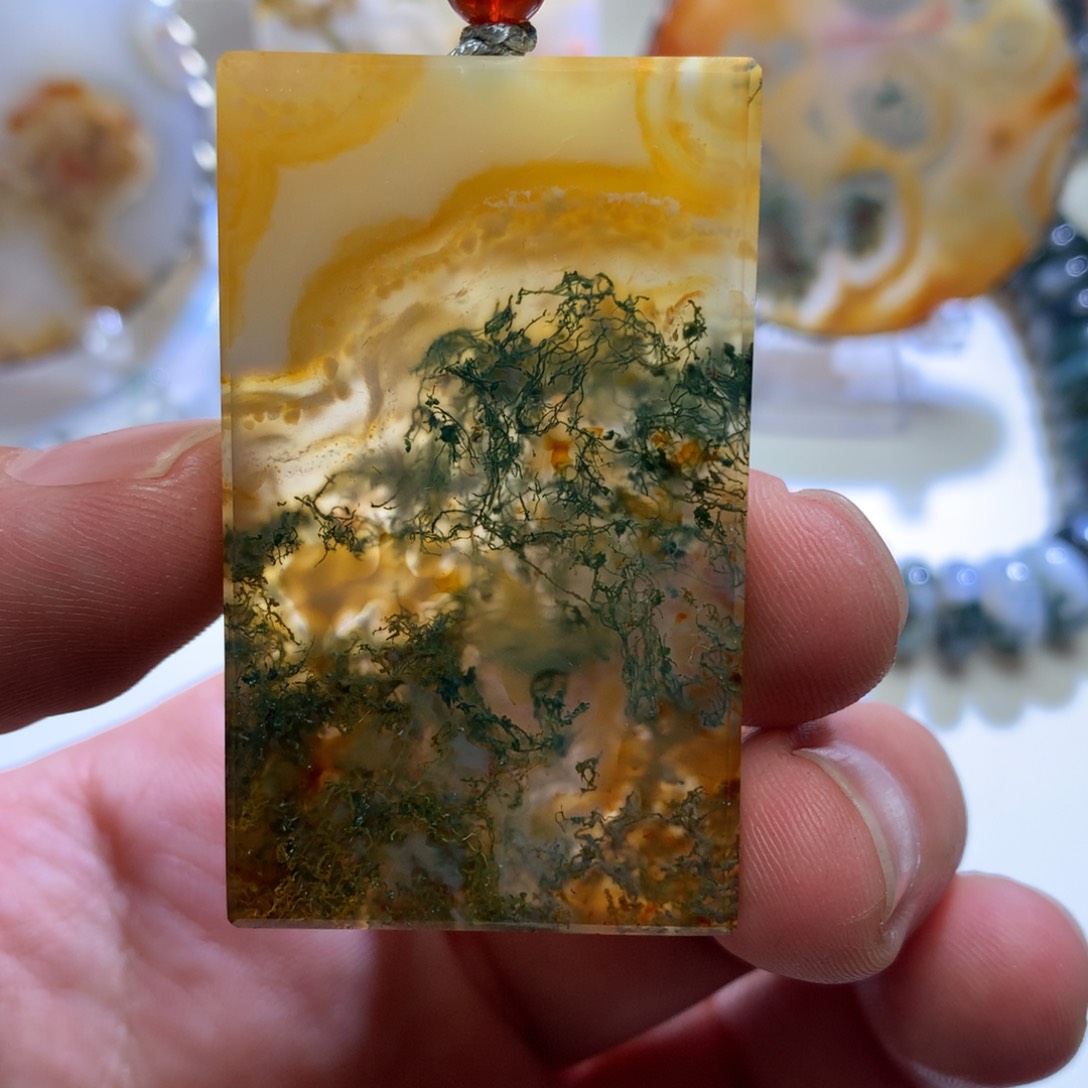 玛瑙/玉髓未镶嵌颈饰涛**哥