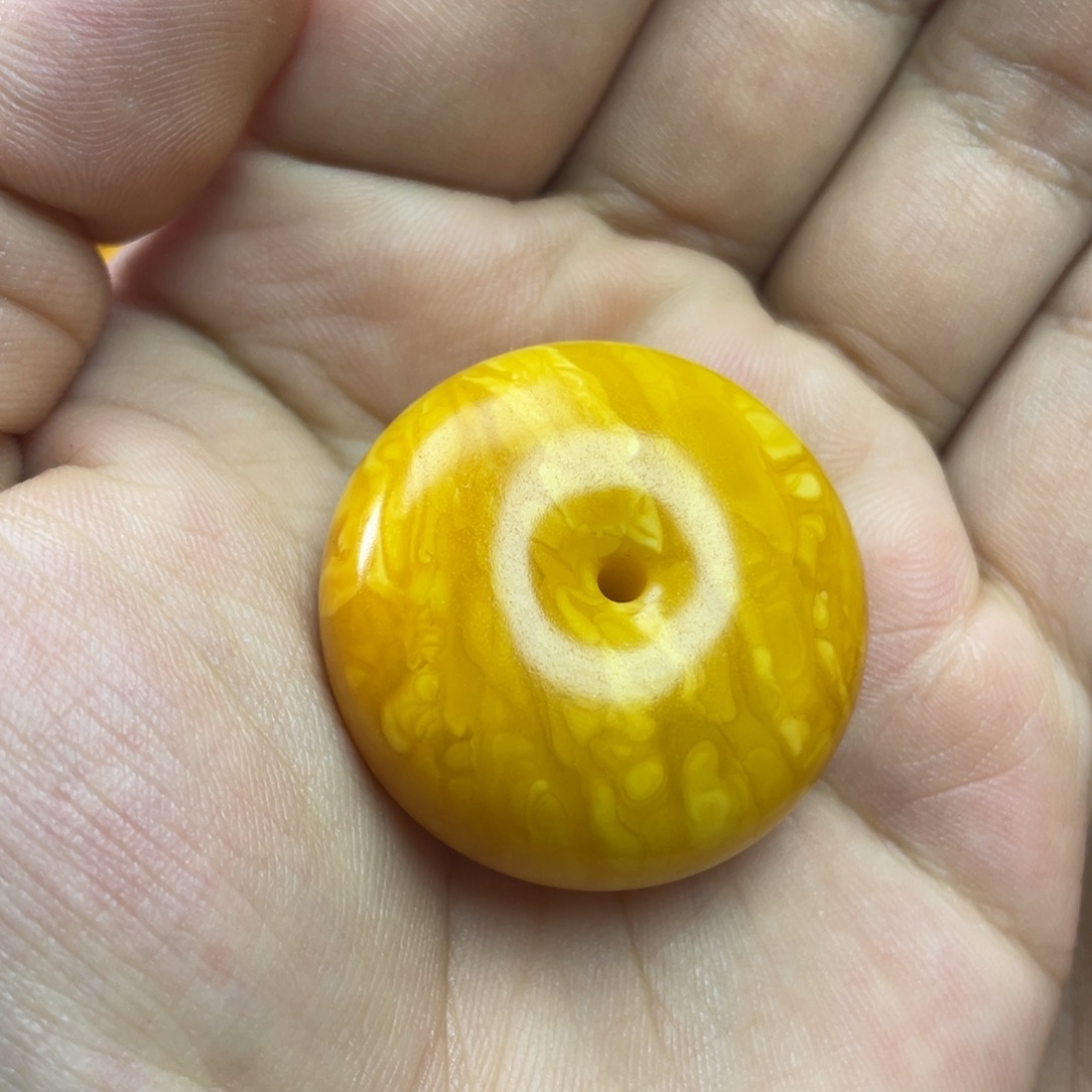 蜜蜡未镶嵌吊坠(不含链)