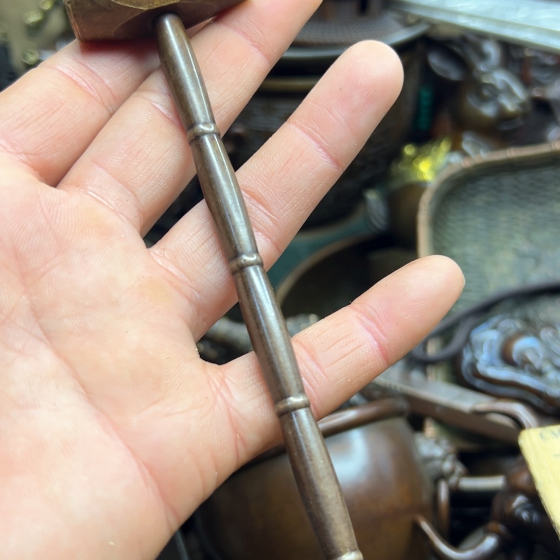 铜摆件欢迎欢迎你