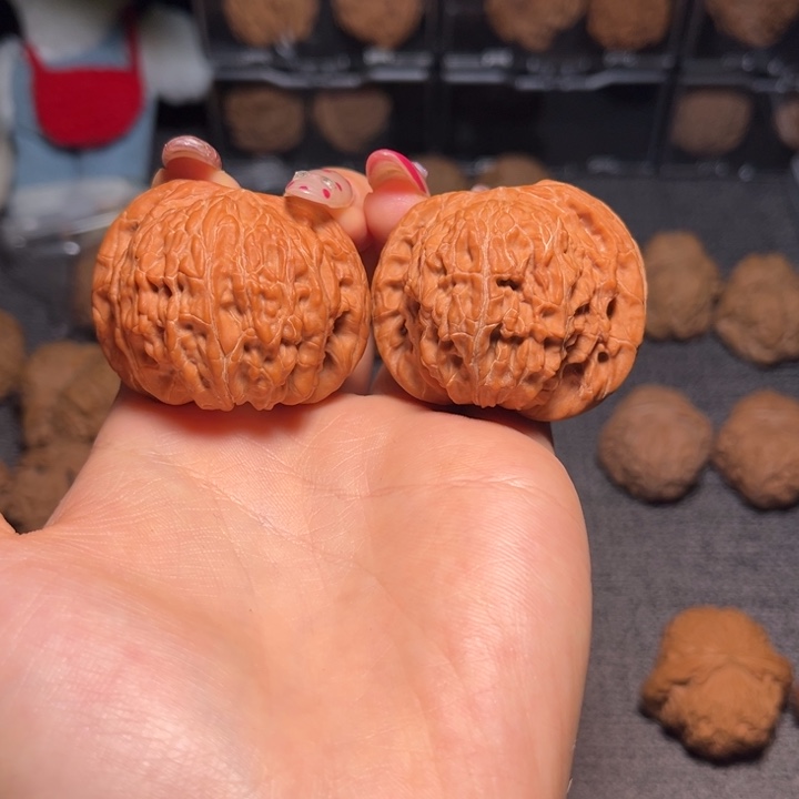 吊坠文玩核桃43蝴蝶磨