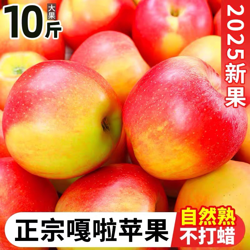 甜美小个头红思尼克嘎啦苹果早熟鲜嫩超好吃