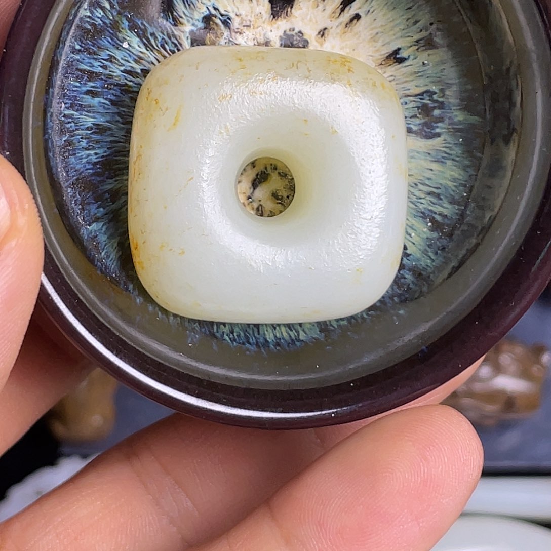 9***我瓷片精美挂件一个精美
