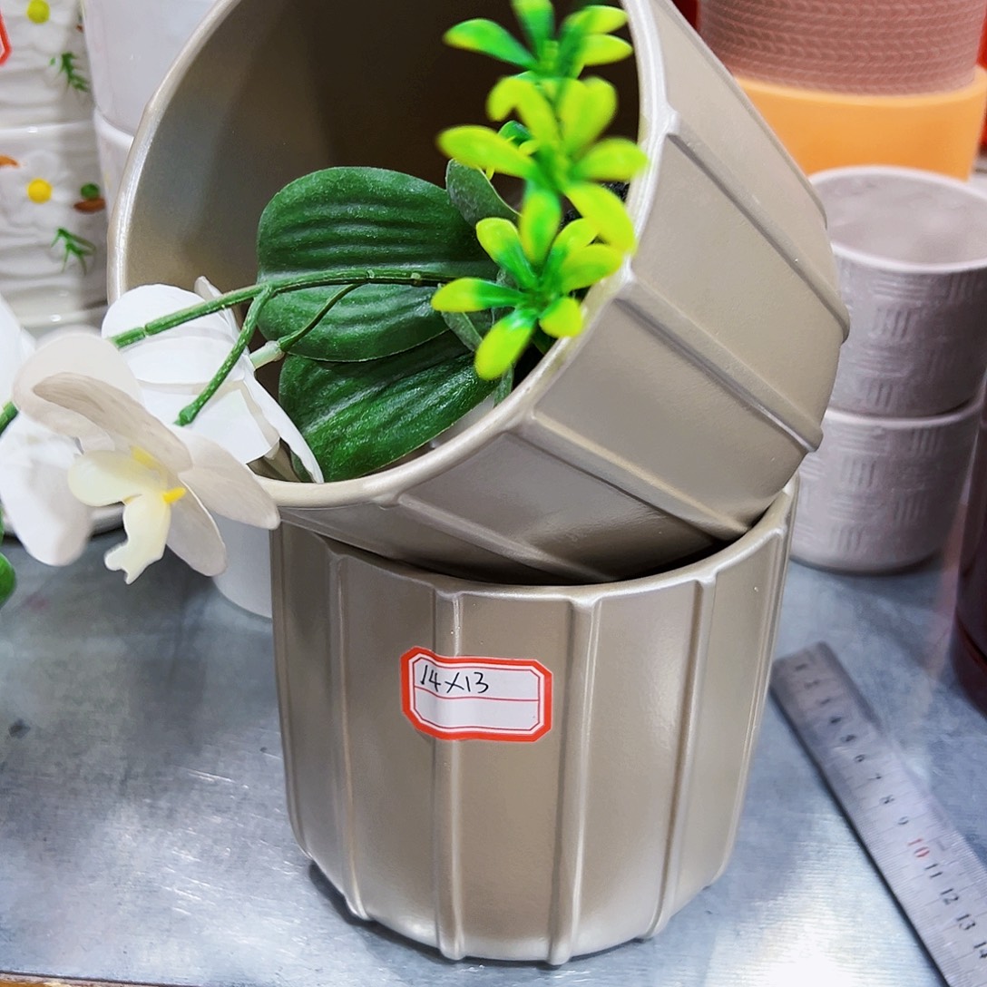 外贸尾单陶瓷花盆凑单10米包邮