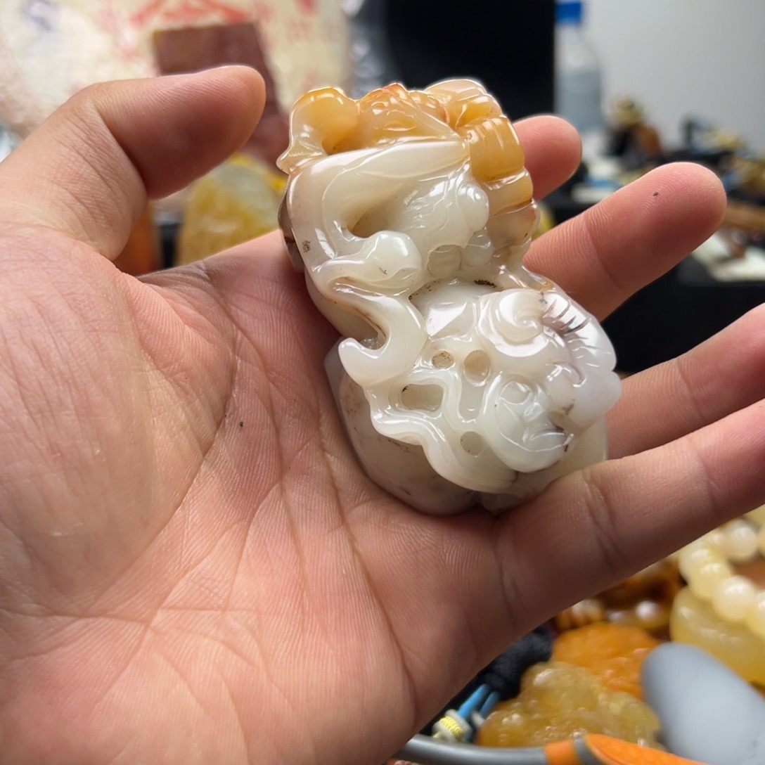 石英质玉（黄龙玉）未镶嵌多选一发货