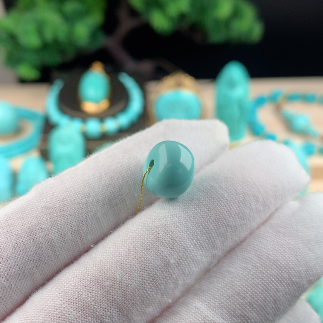 【闪购商品】绿松石配珠卡12.2未镶嵌