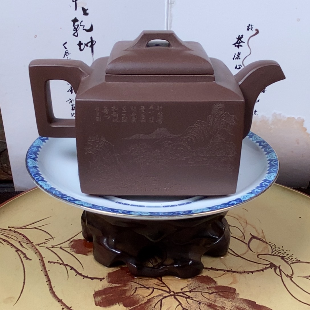 紫砂茶壶容量宜兴紫砂壶