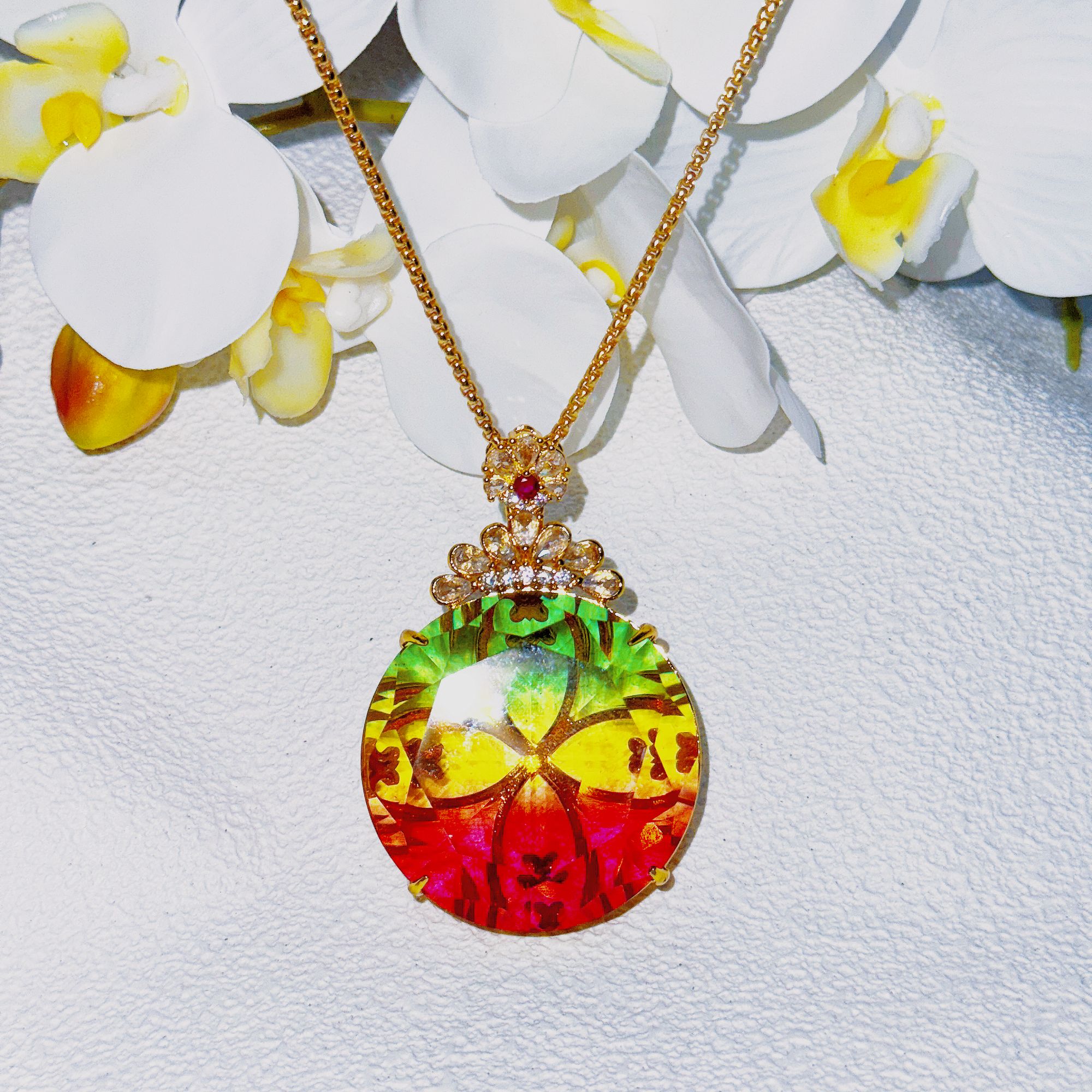 K-B27-天福高端精美时尚款男女通带吊坠多样性发其一