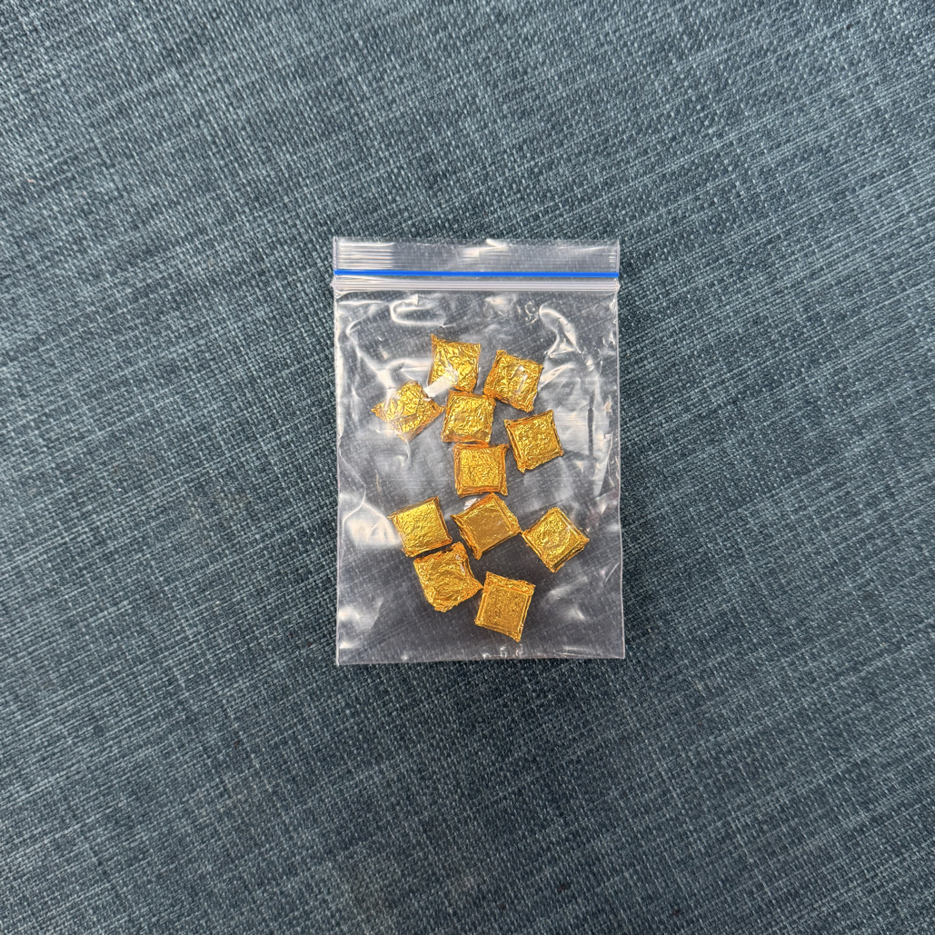 2005年金子六堡茶（菌香灵芝香）11粒  广西梧州和隆六堡茶源头工厂