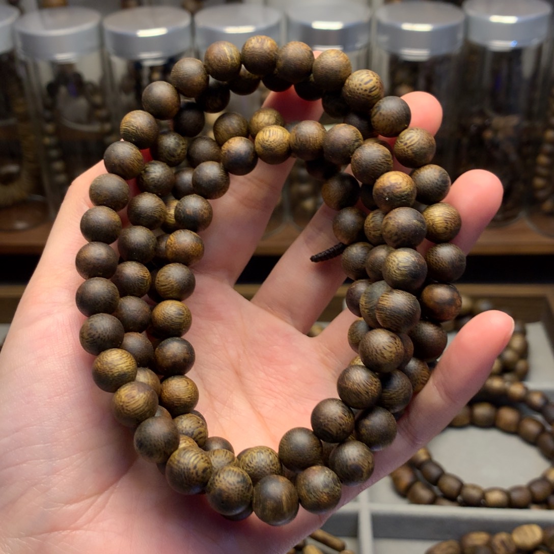 沉香沉香碎屑沉香奇楠多圈卡9保41克+