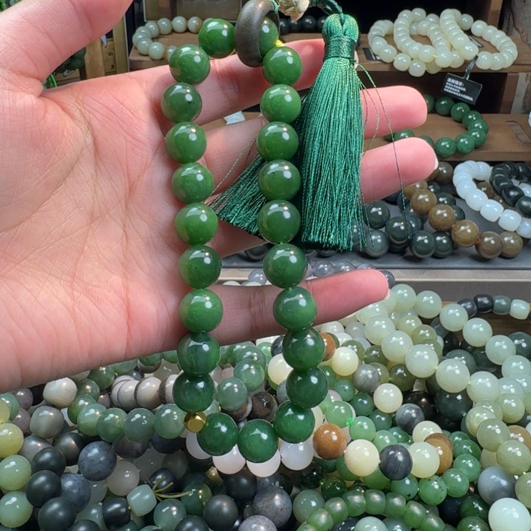 和田玉手链未镶嵌