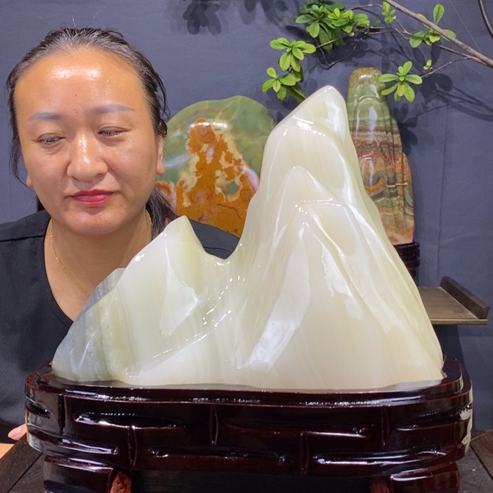 石材精品古青石摆件