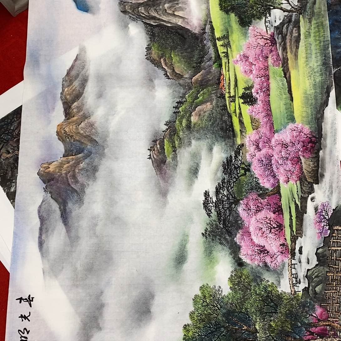 国画叶*秋南湖路地铁线南二