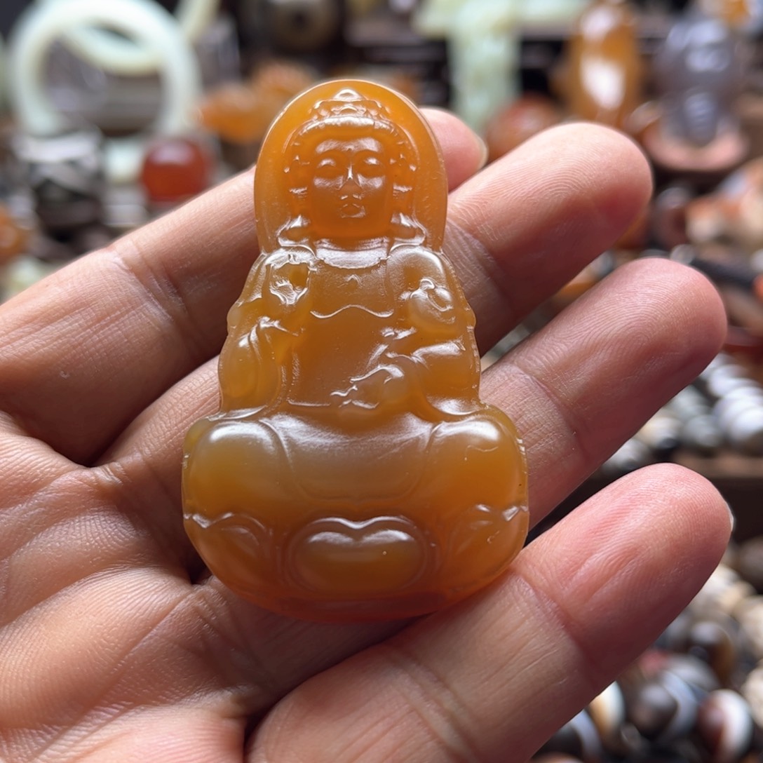 玛瑙/玉髓车挂未镶嵌
