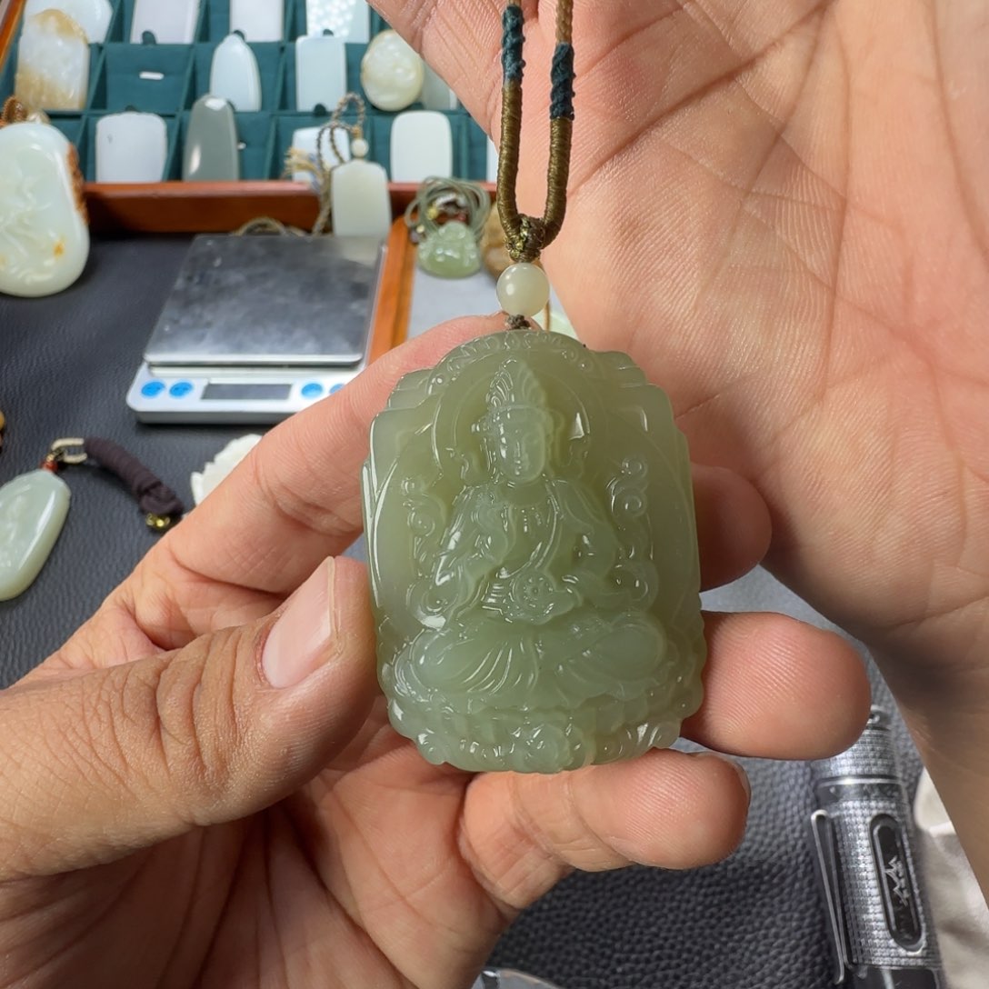 和田玉挂件未镶嵌天**龙