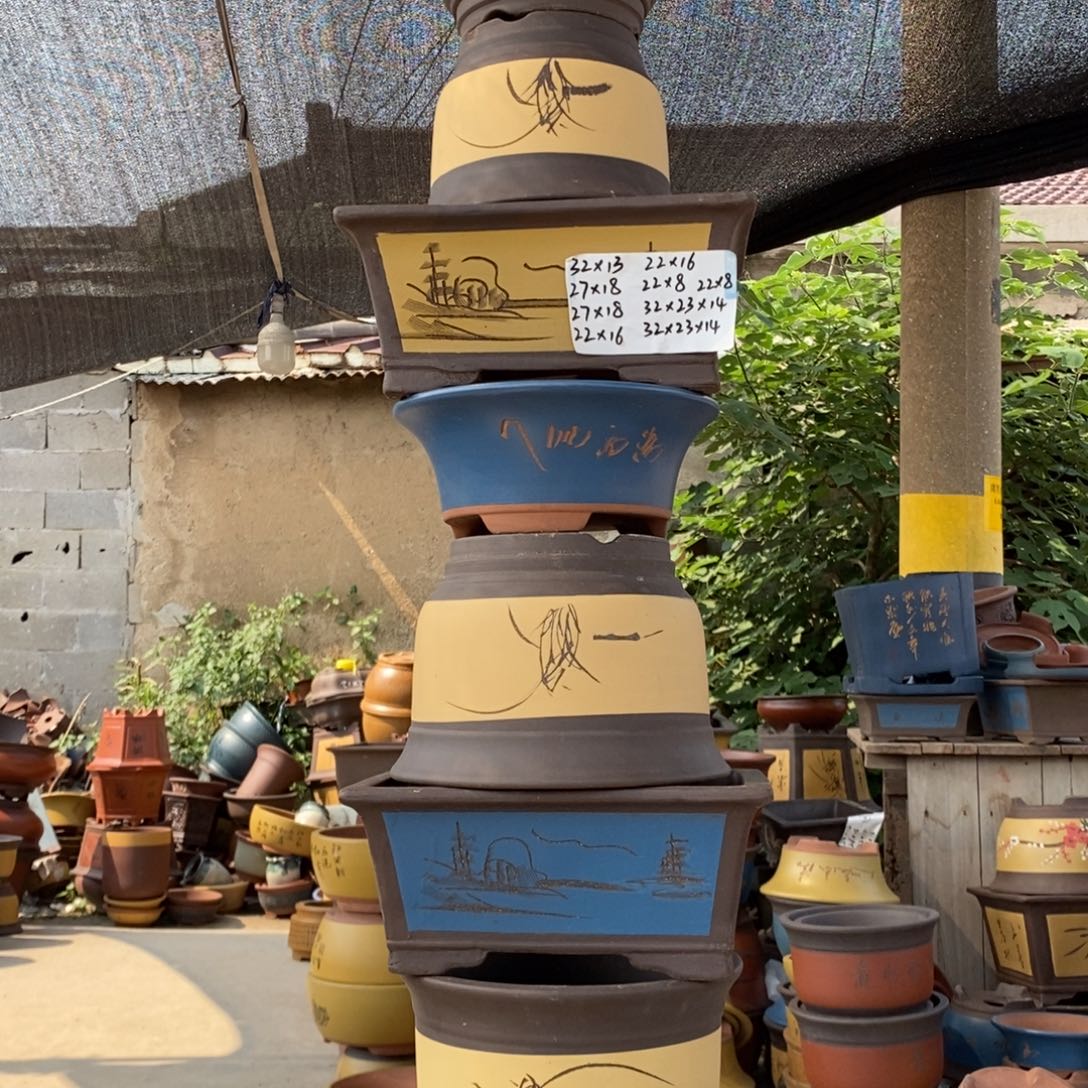 紫砂花盆紫砂壶的时候我就觉得