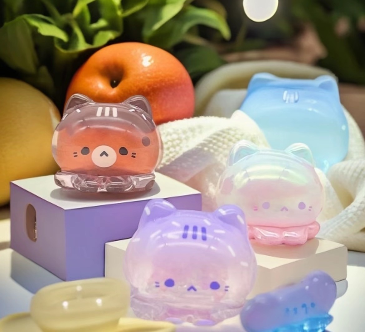 慕斯塔缤果章鱼喵喵冻系列潮玩