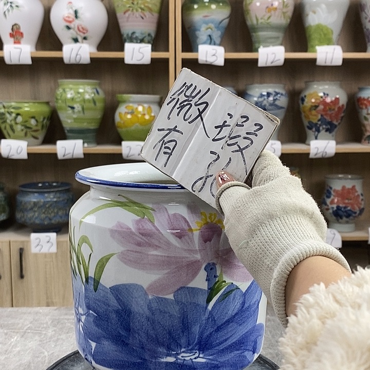 缸23xc景德镇陶瓷花盆