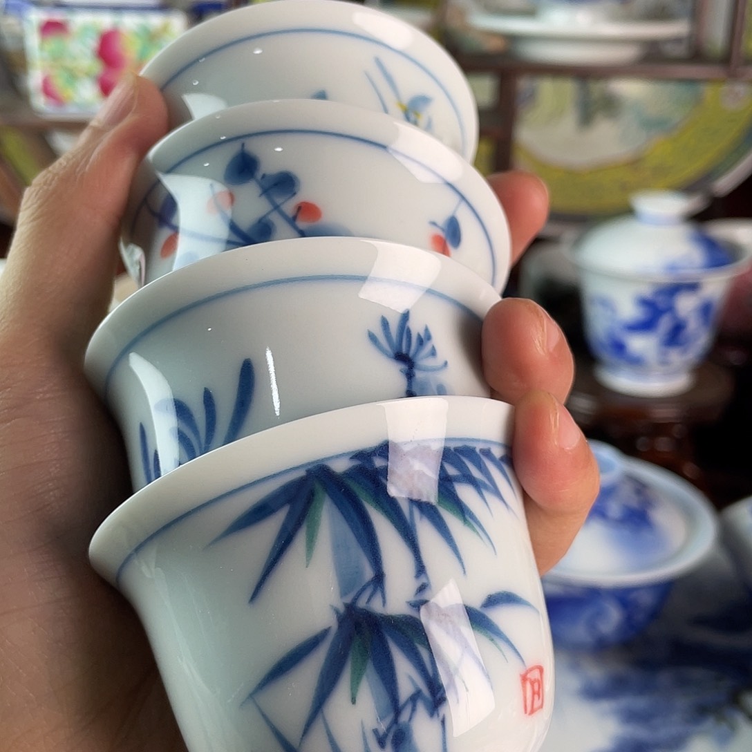 瓷片景德镇陶瓷茶具