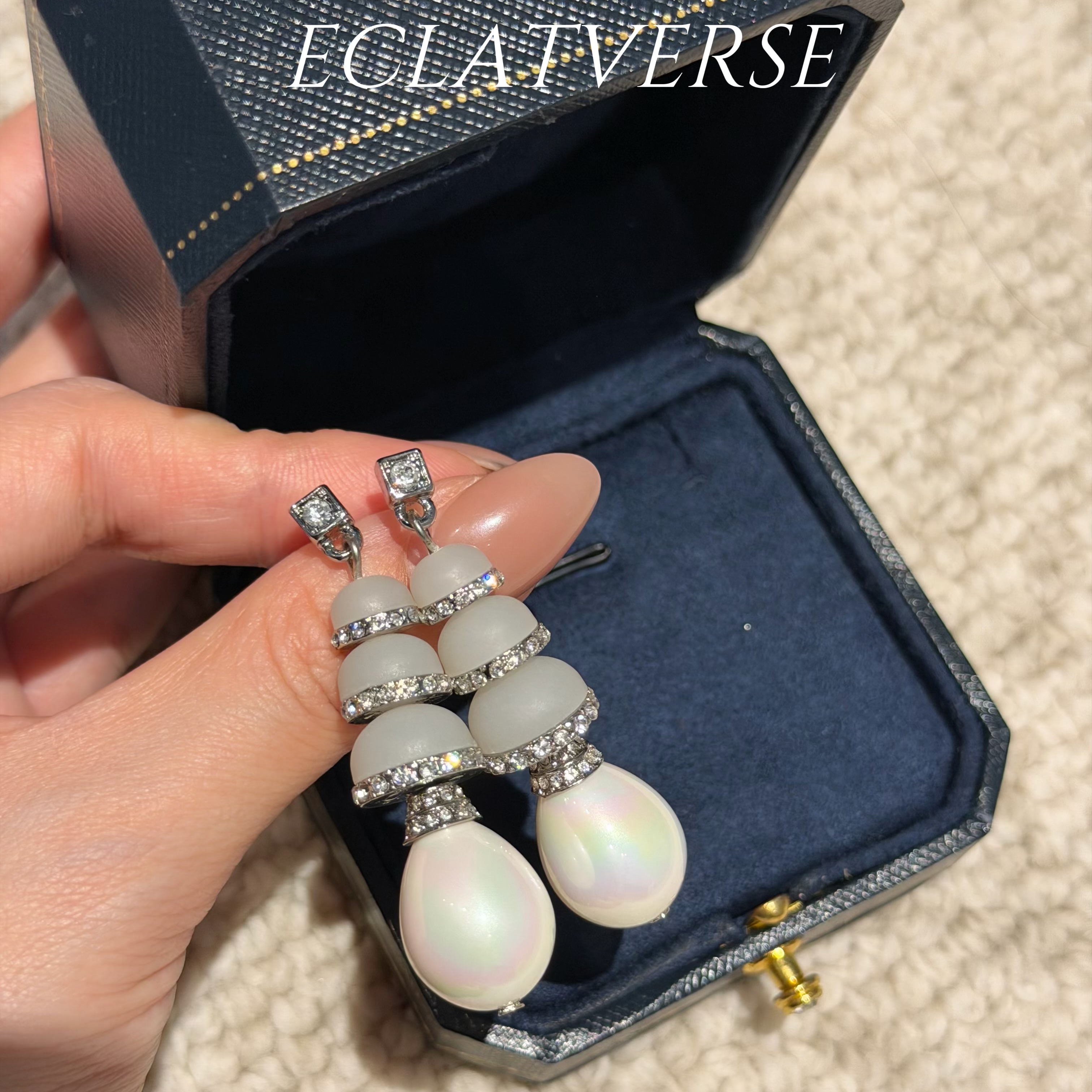 铜合金仿水晶耳饰 9140铜合金仿水晶耳饰时尚