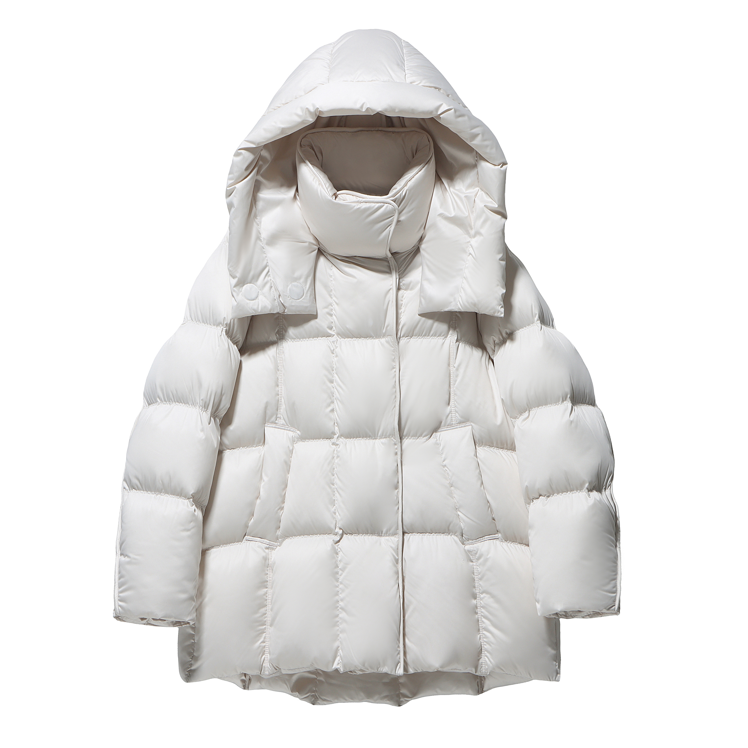 【璟绒专属】轻奢款时尚百搭95白鹅绒女士休闲鹅绒服DF7299