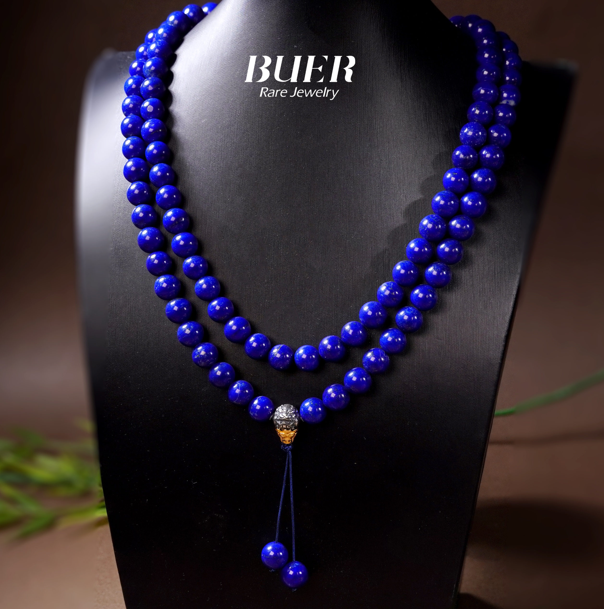 【不二】 青金石DIY108珠链9mm+