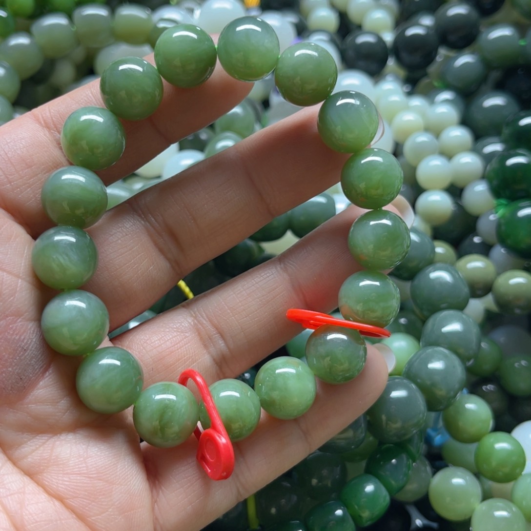 和田玉手链未镶嵌