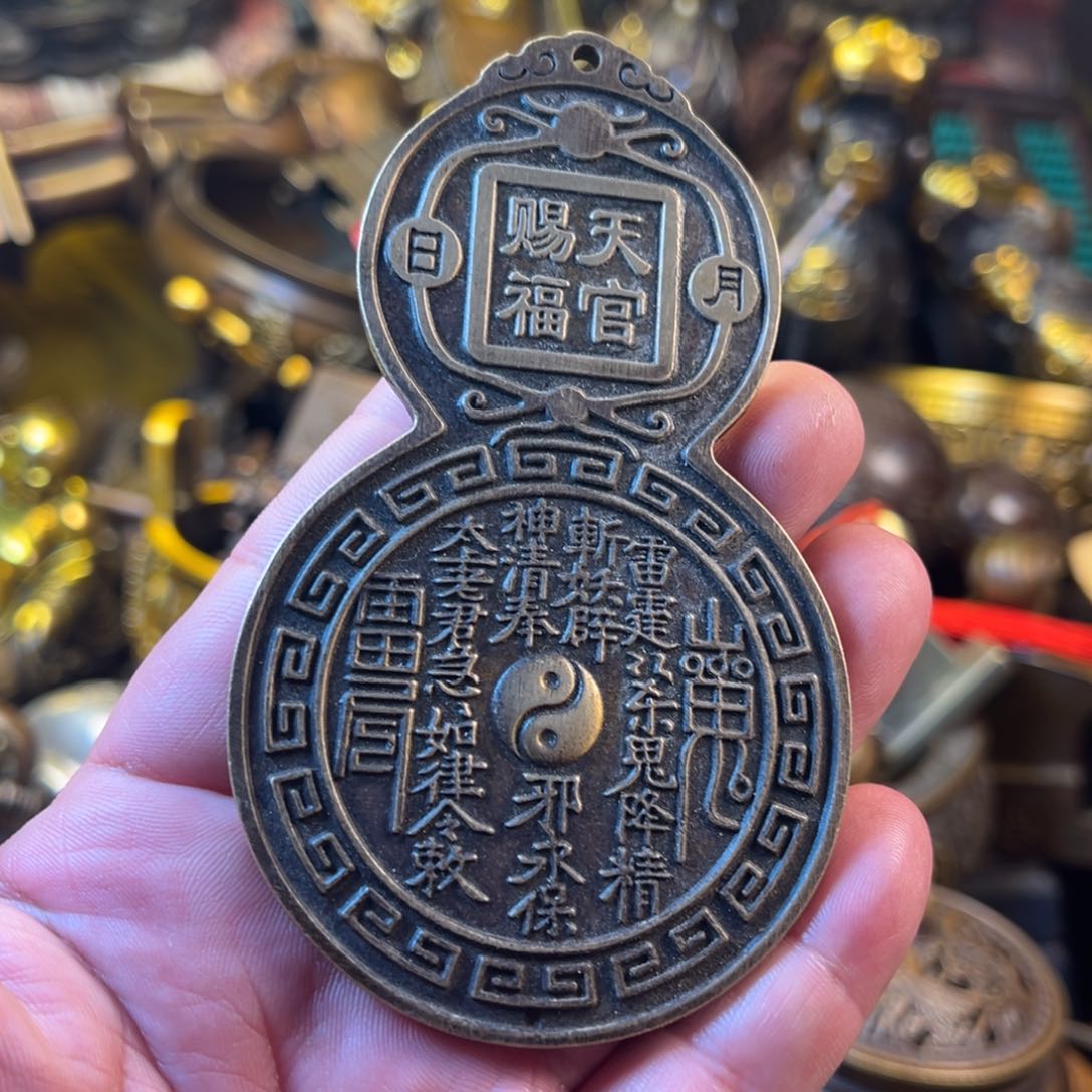 茶壶香炉铜器摆件