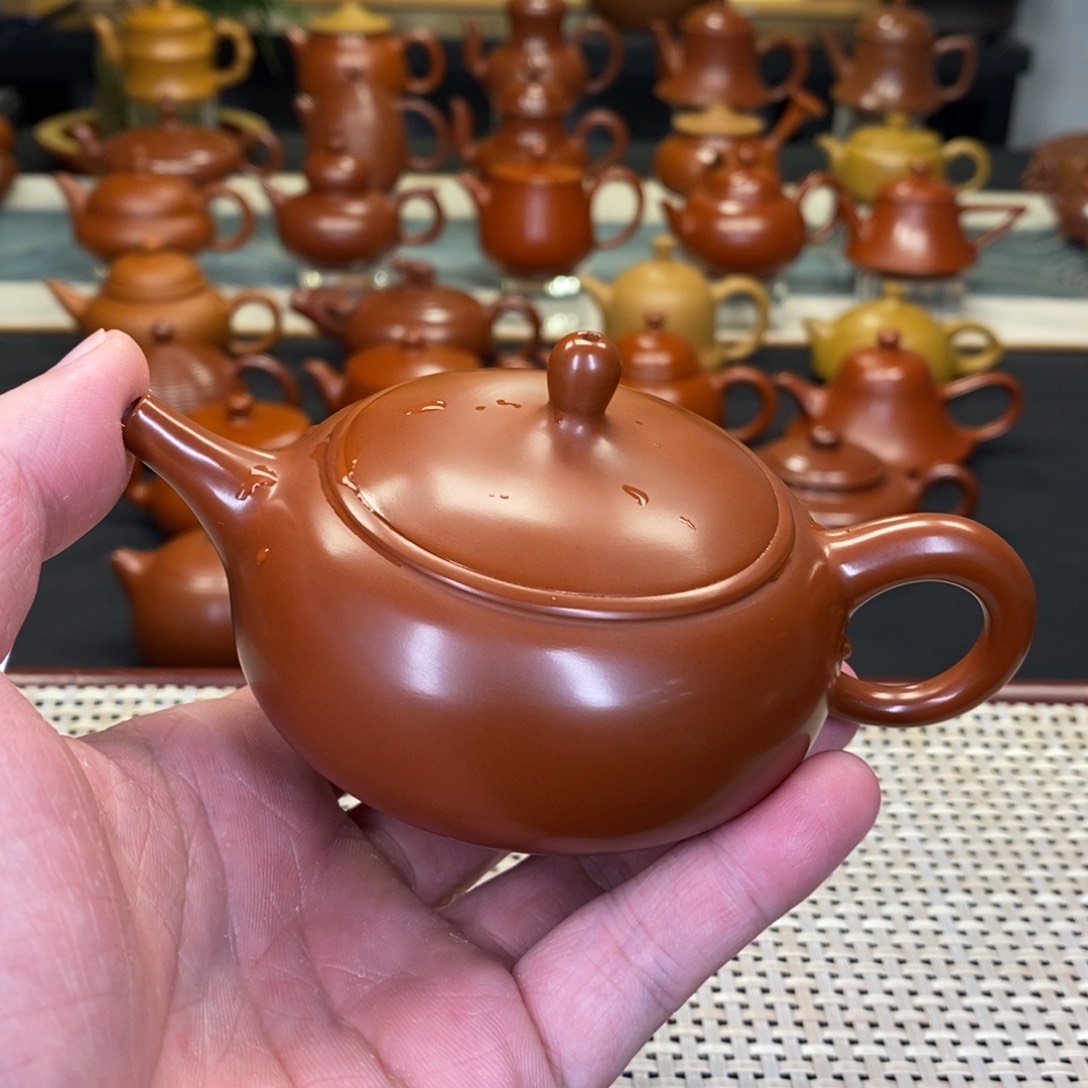 紫砂茶壶潮州手拉壶