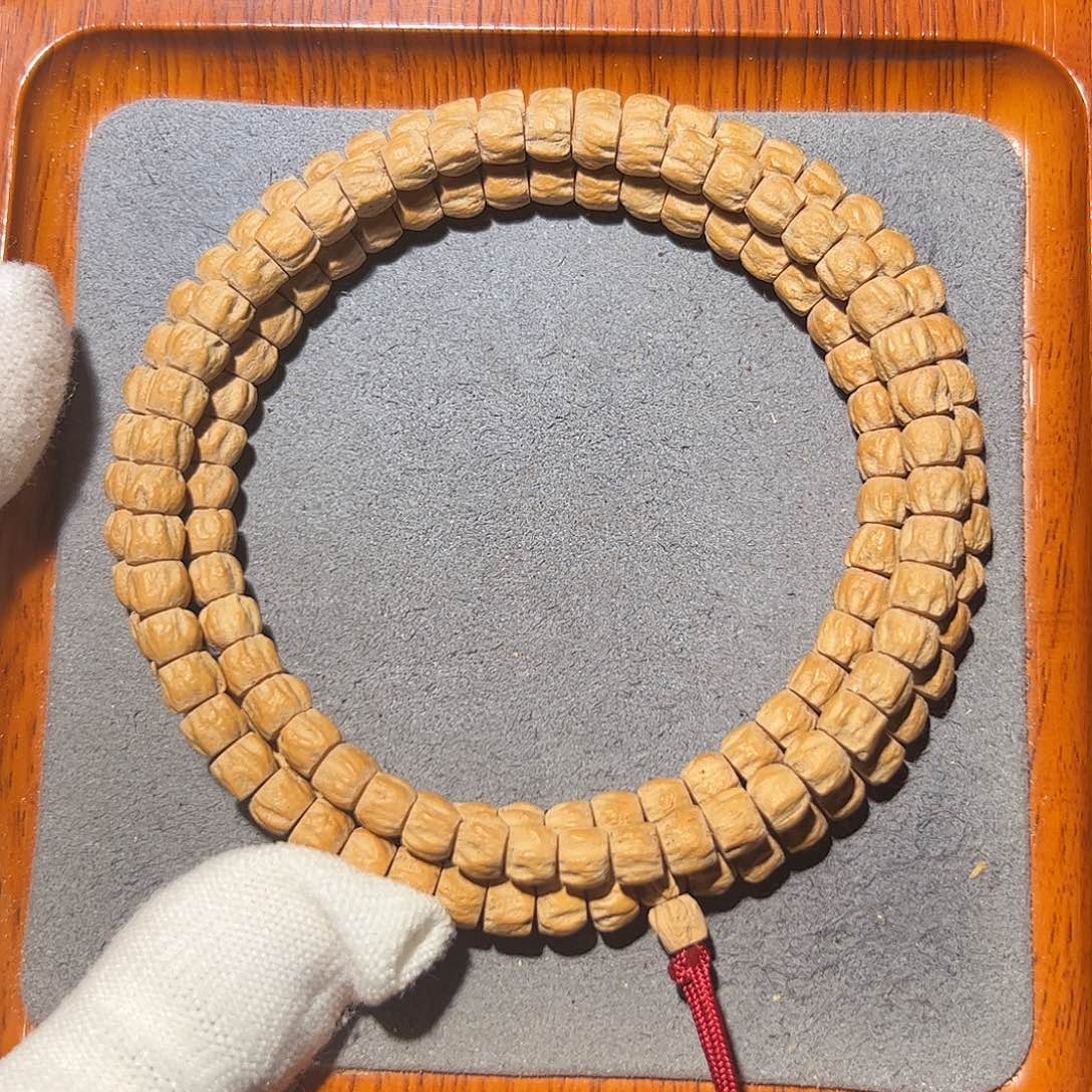 柏香籽/百香籽吊坠黄油皮方块顺6.5+