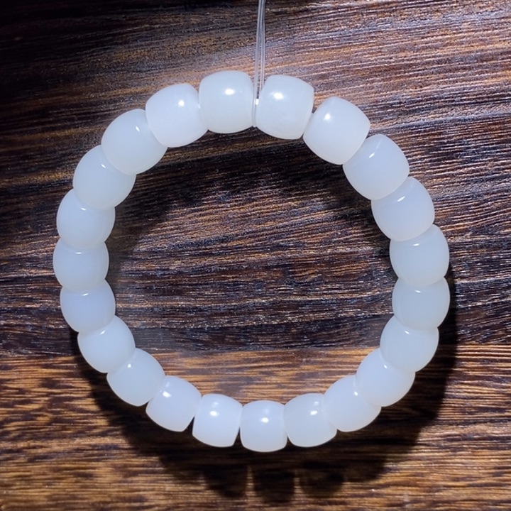 和田玉（白玉）手串未镶嵌9*10