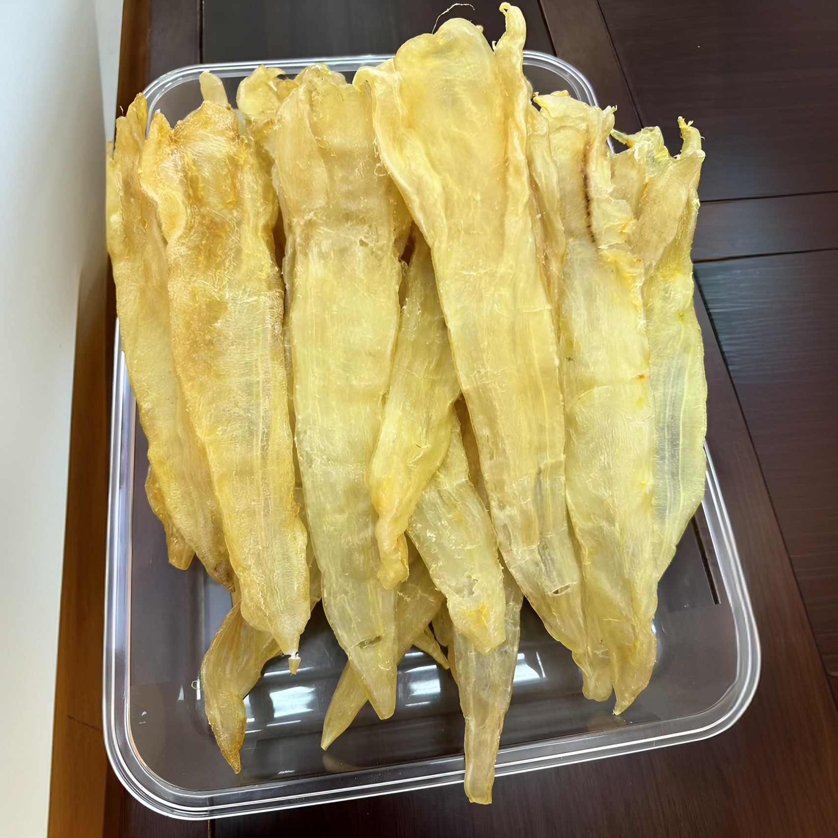 精选阴阳条北海鱼胶阴阳肚鳌鱼胶花胶干货月子滋补8头