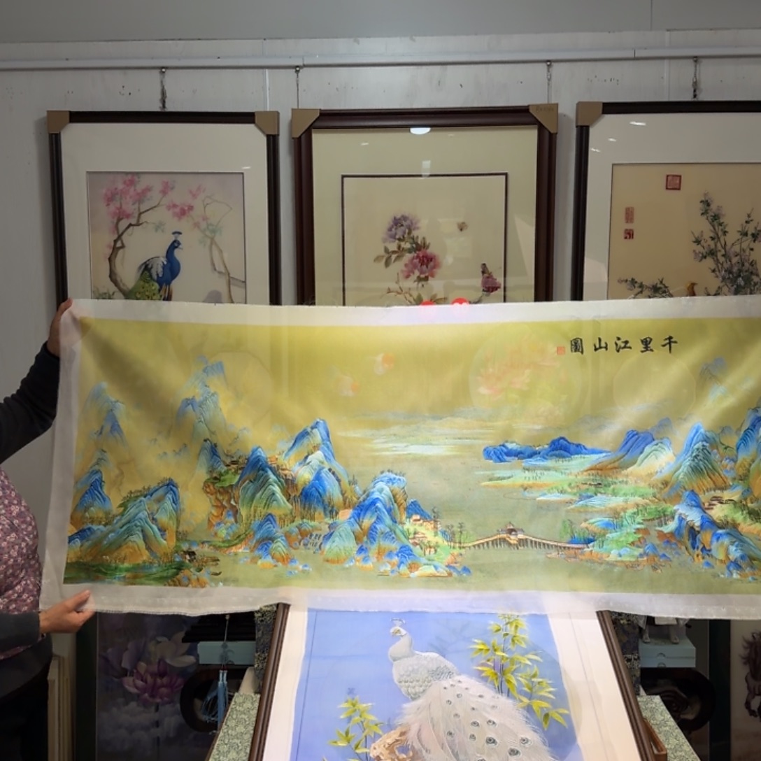 刺绣手工苏绣工艺精品