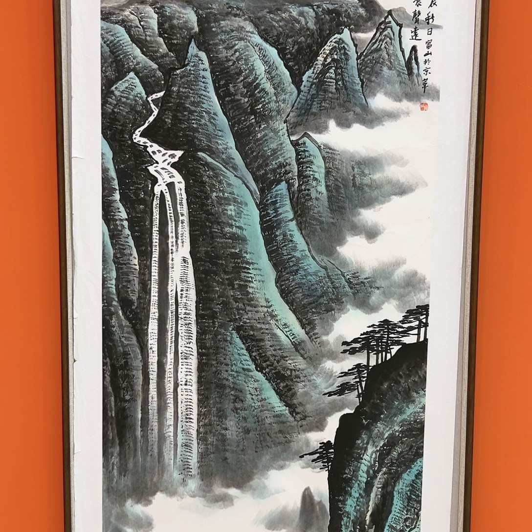 国画孙立芳展览原作