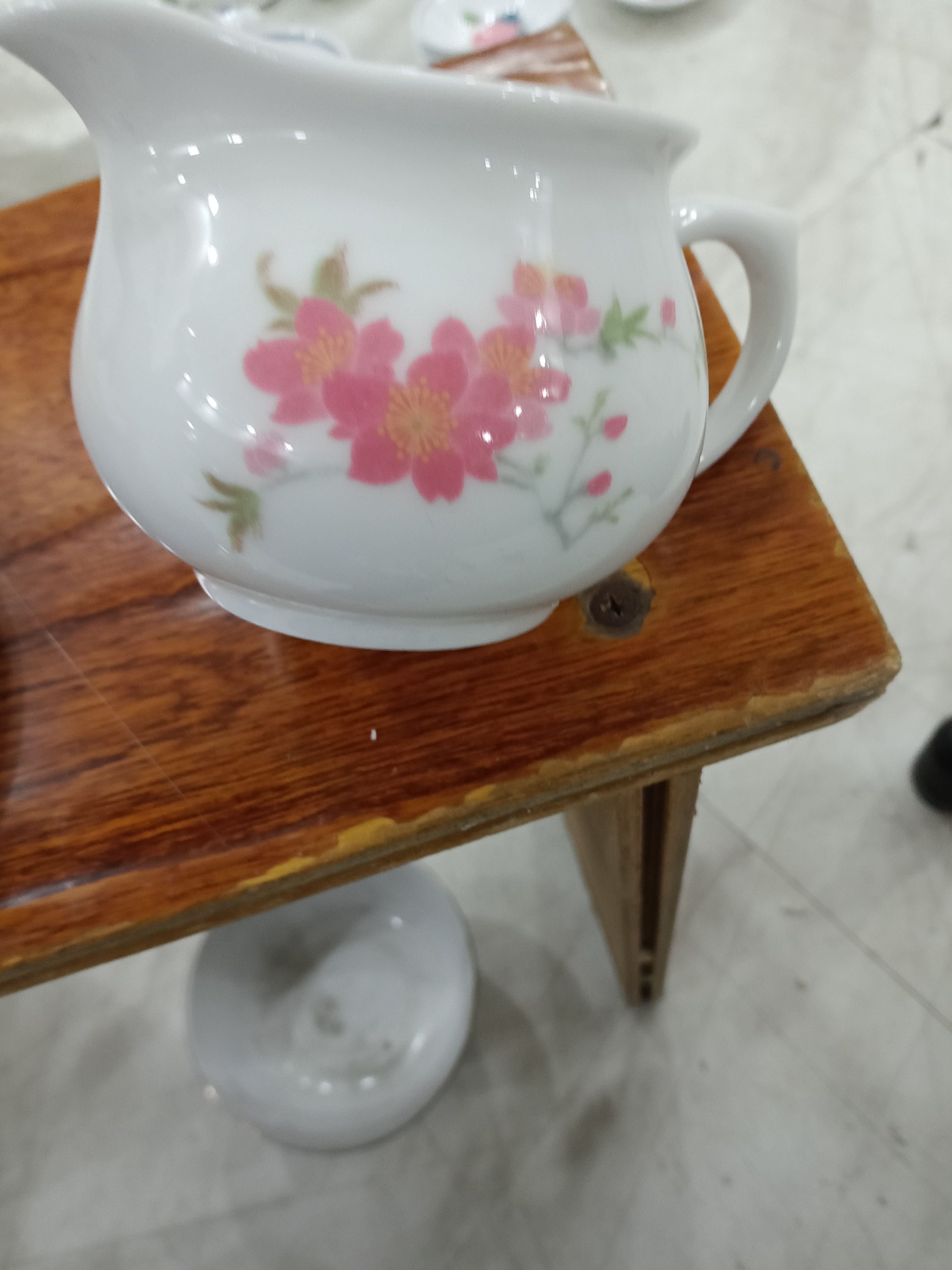 公道杯，公道杯。陶瓷(微瑕)