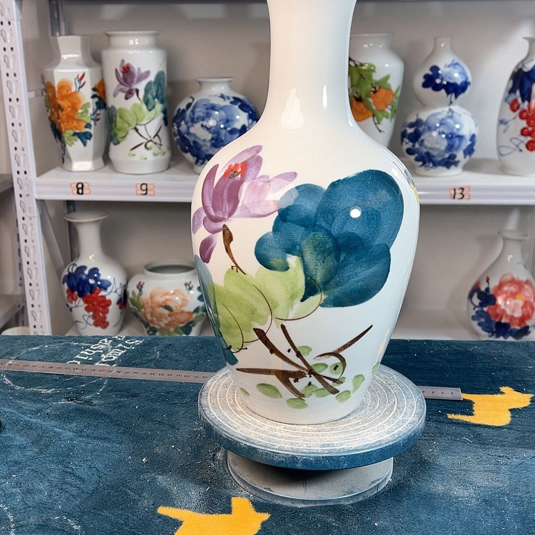 摆件景德镇陶瓷棒鸟