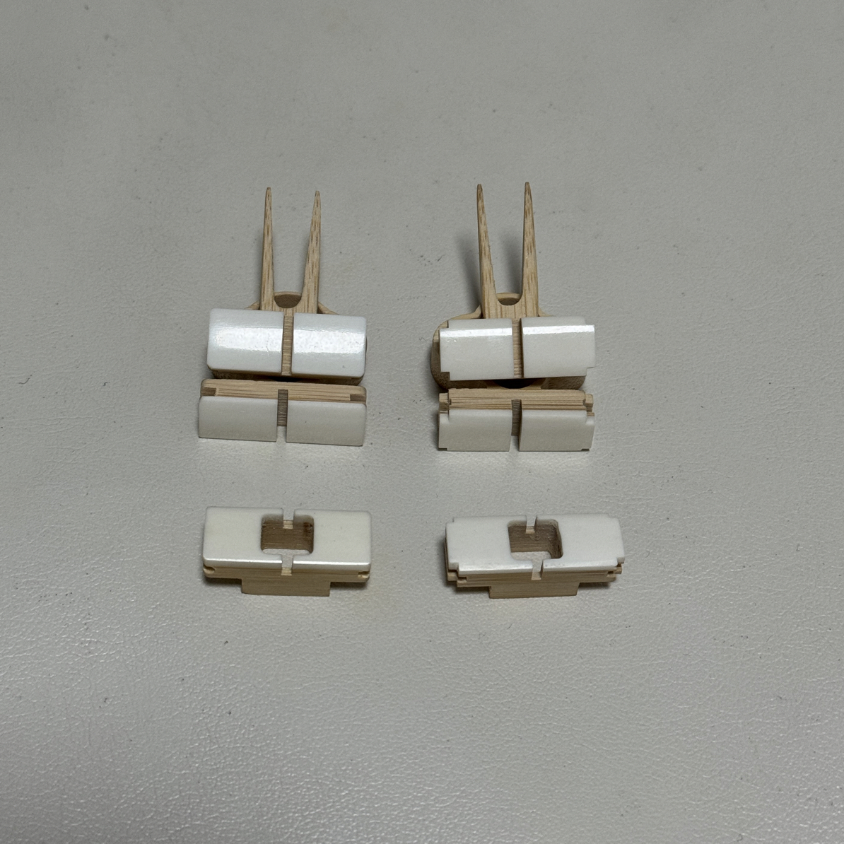 三丝牛骨贴片面包 平角鸟用果叉虫盒 镶头 丝距1.1cm 鸟笼配件