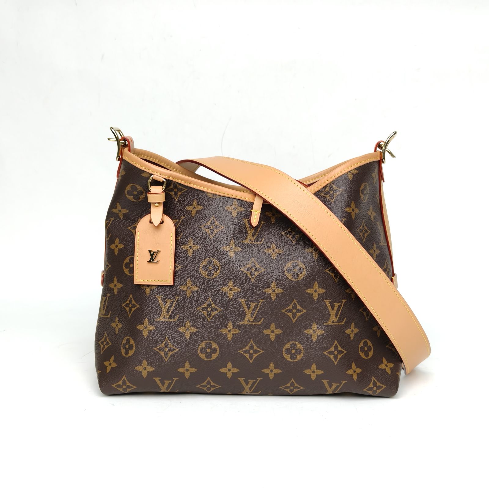 95新 LouisVuitton/路易威登 【双双】CARRYALL 小号 29 PVC芯片 