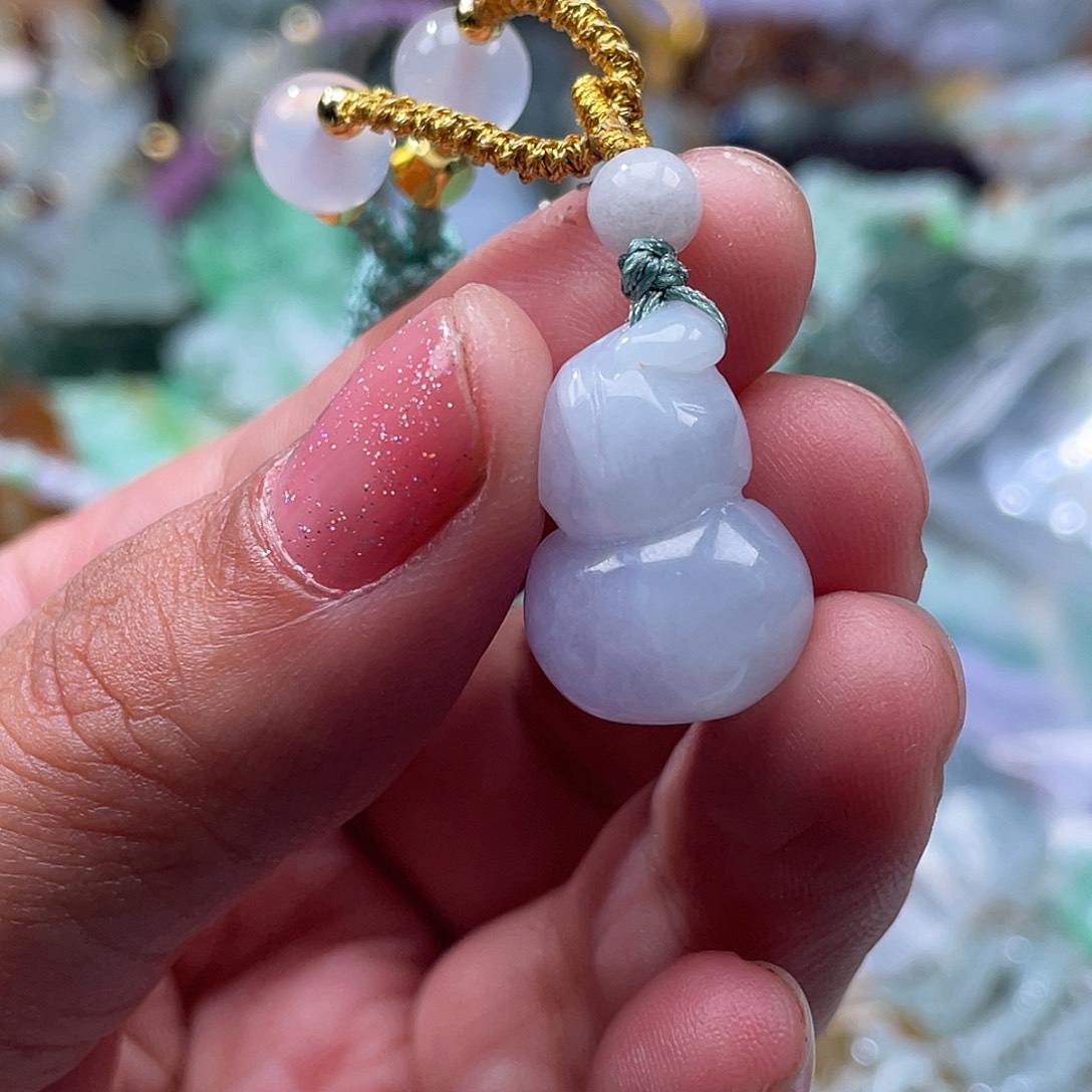 翡翠未镶嵌颈饰翡玉缘翡翠