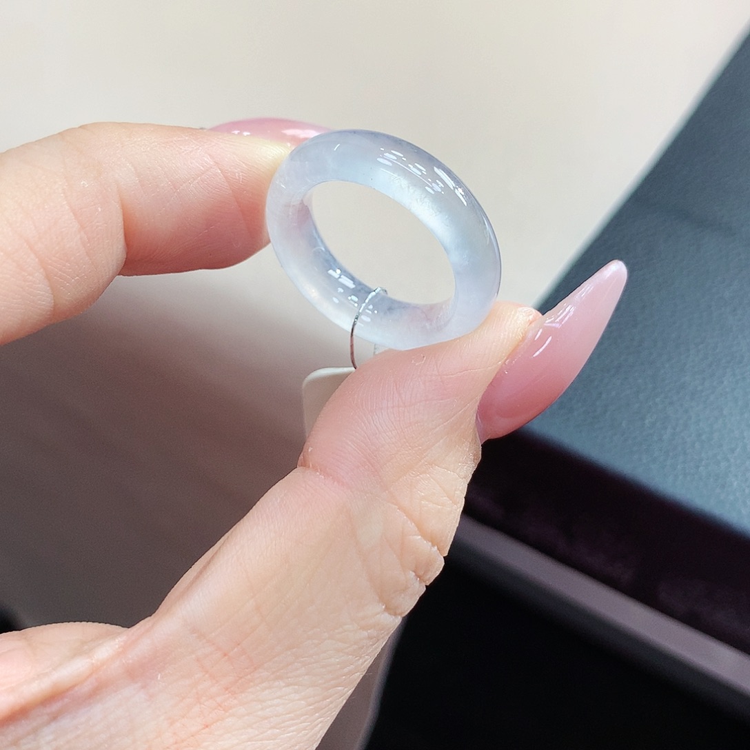 未镶嵌戒指翡翠14号