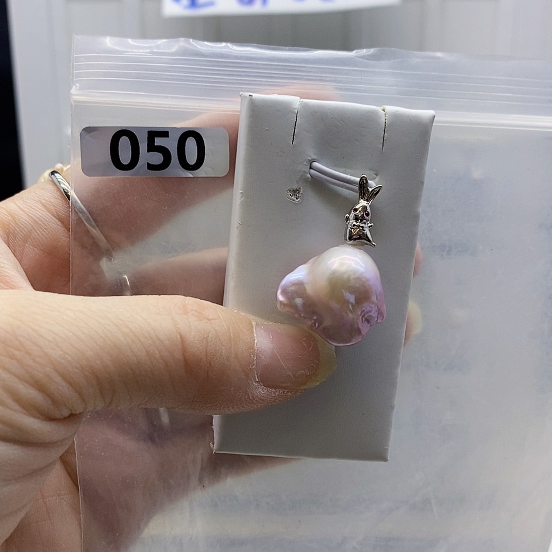 颈饰合金淡水珍珠