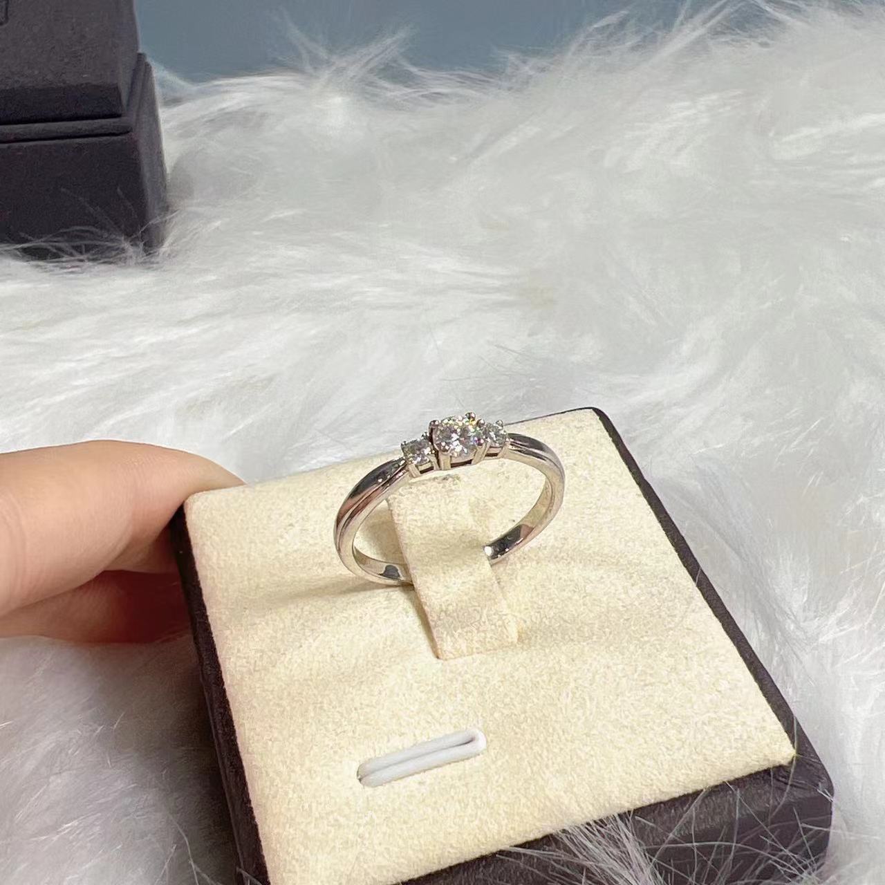 【不梵婚戒】 带包装 初晴30分戒指.Q