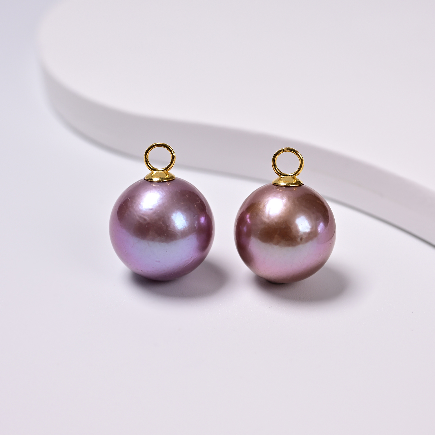 【云上好物】17 DS53585-18K金镶嵌珍珠吊坠-多样性发一件-14mm+