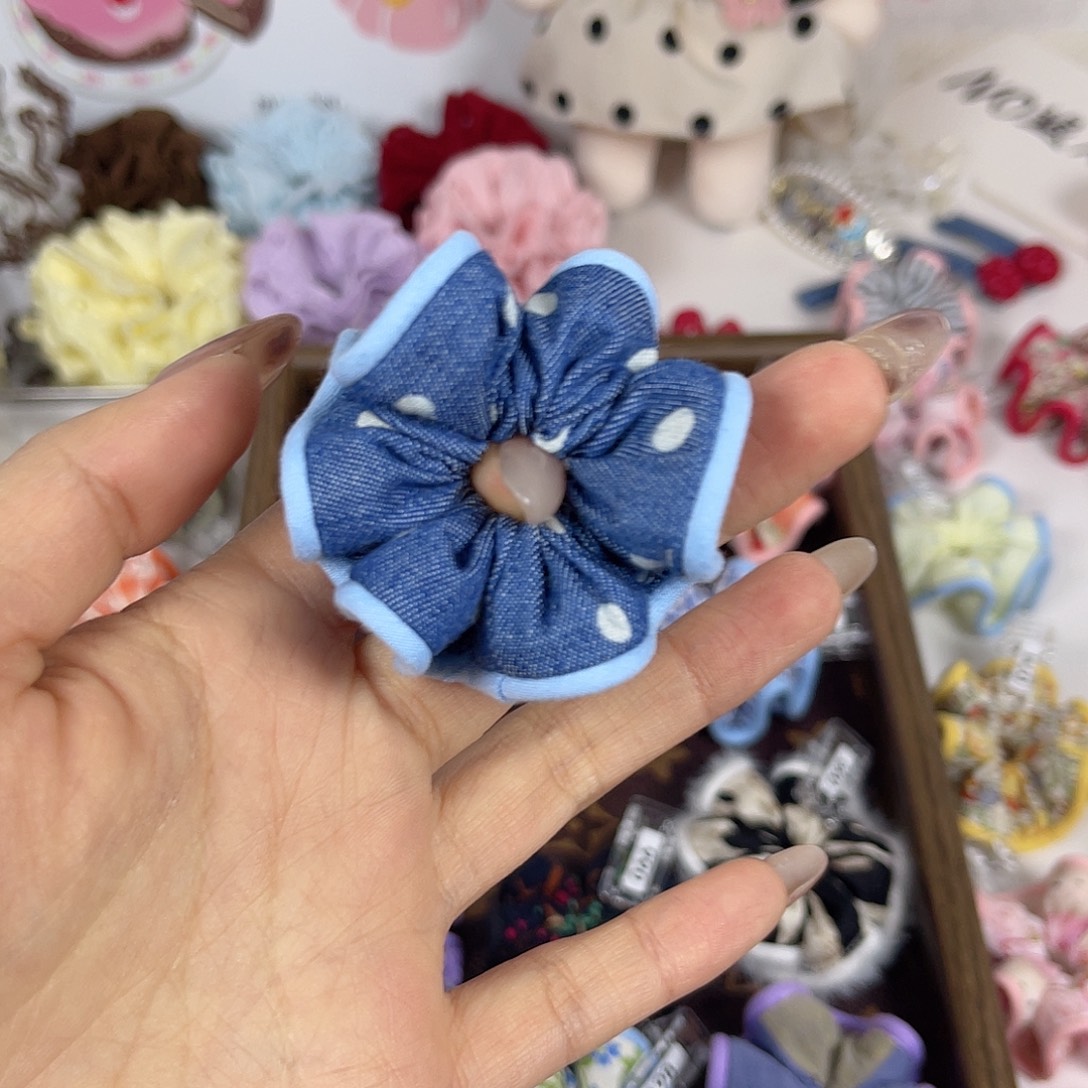 布艺铁合金发圈发圈赠品发圈发带