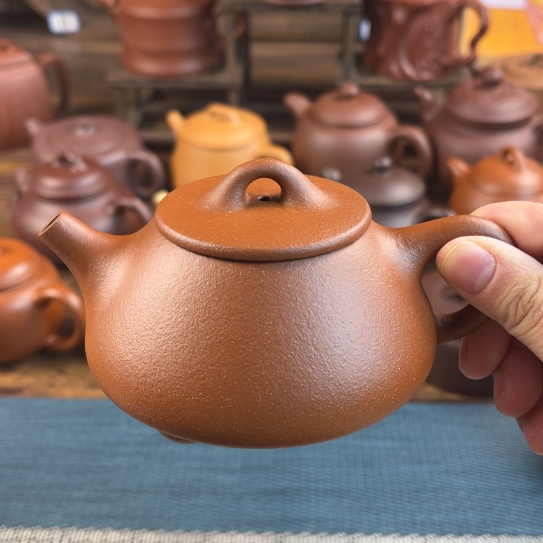 茶壶紫砂手工制作工艺精湛200cc
