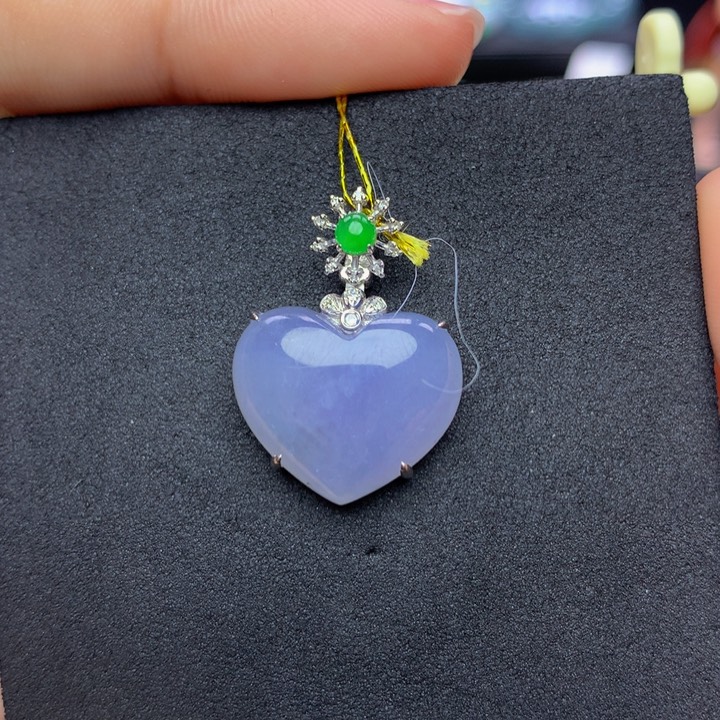 翡翠手链18K金镶嵌翡翠