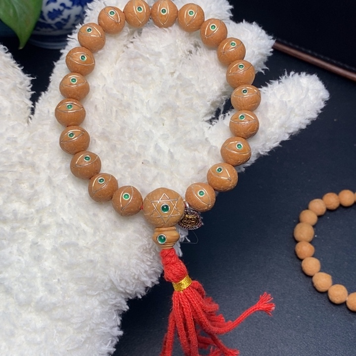 凤眼菩提手串?**瘦尼泊尔
