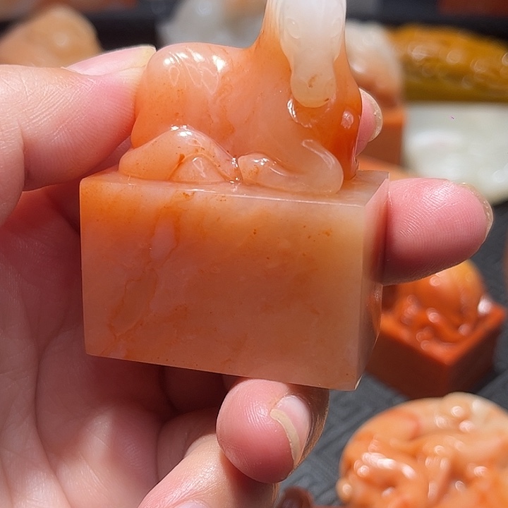 老挝石老挝保利石印章