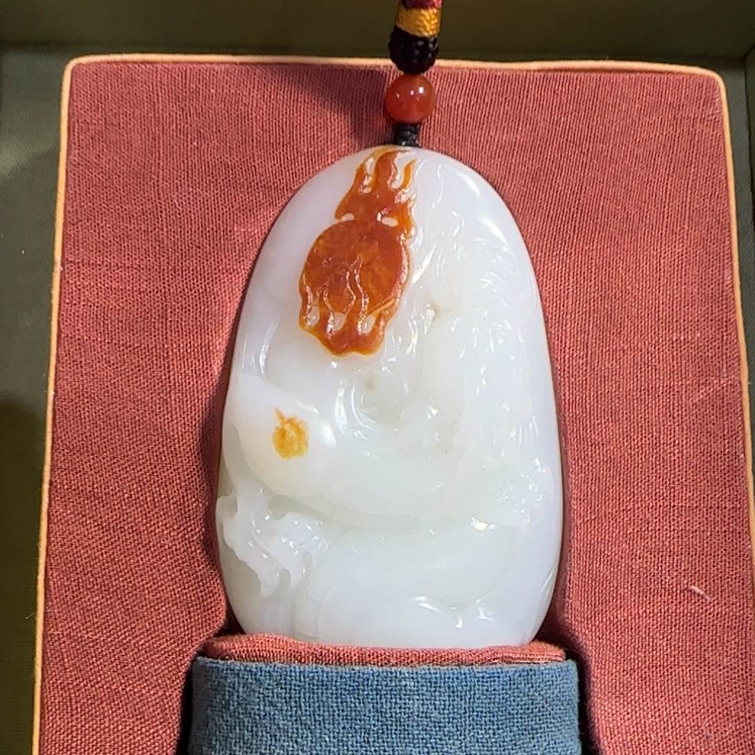 和田玉挂件未镶嵌